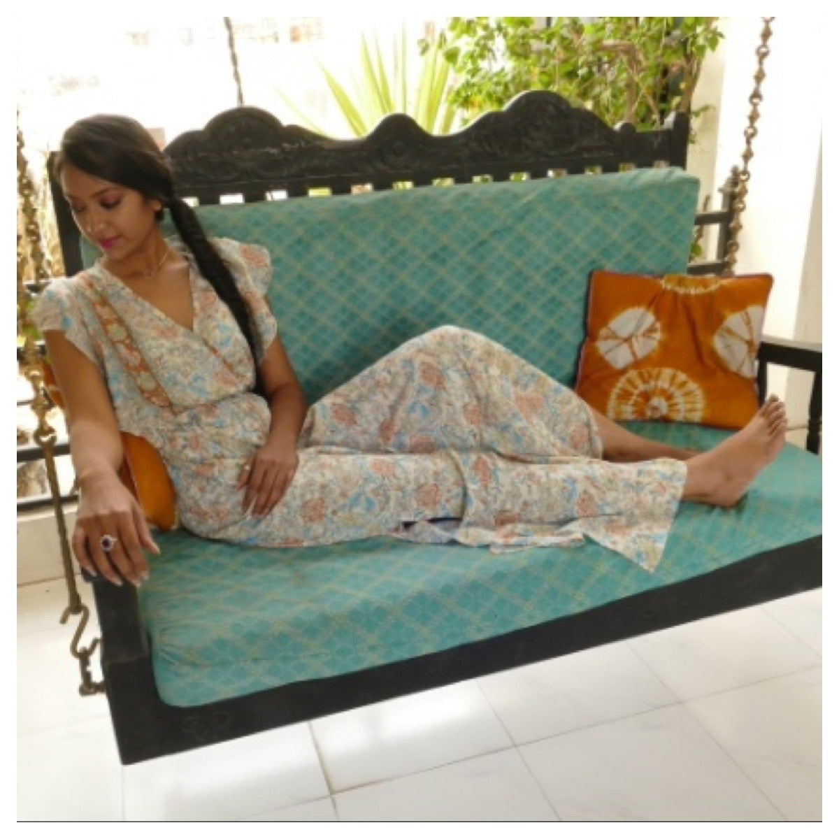 Flutter Sleeve Maxi Dress
